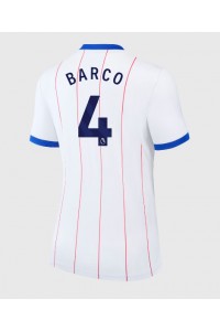 Chelsea Valentin Barco #4 Fotballdrakt Tredje Klær Dame 2026-27 Korte ermer